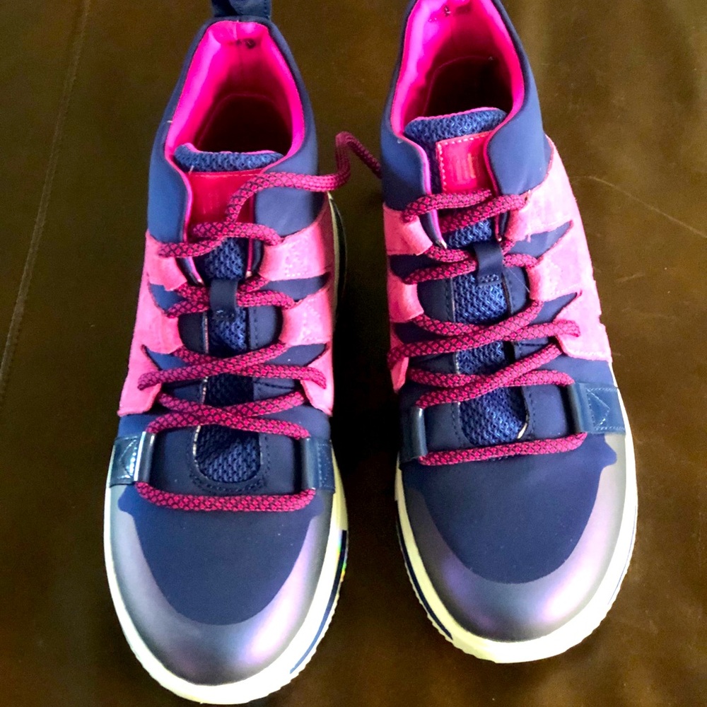 Fit flop carita high top sneaker- aurora blue
